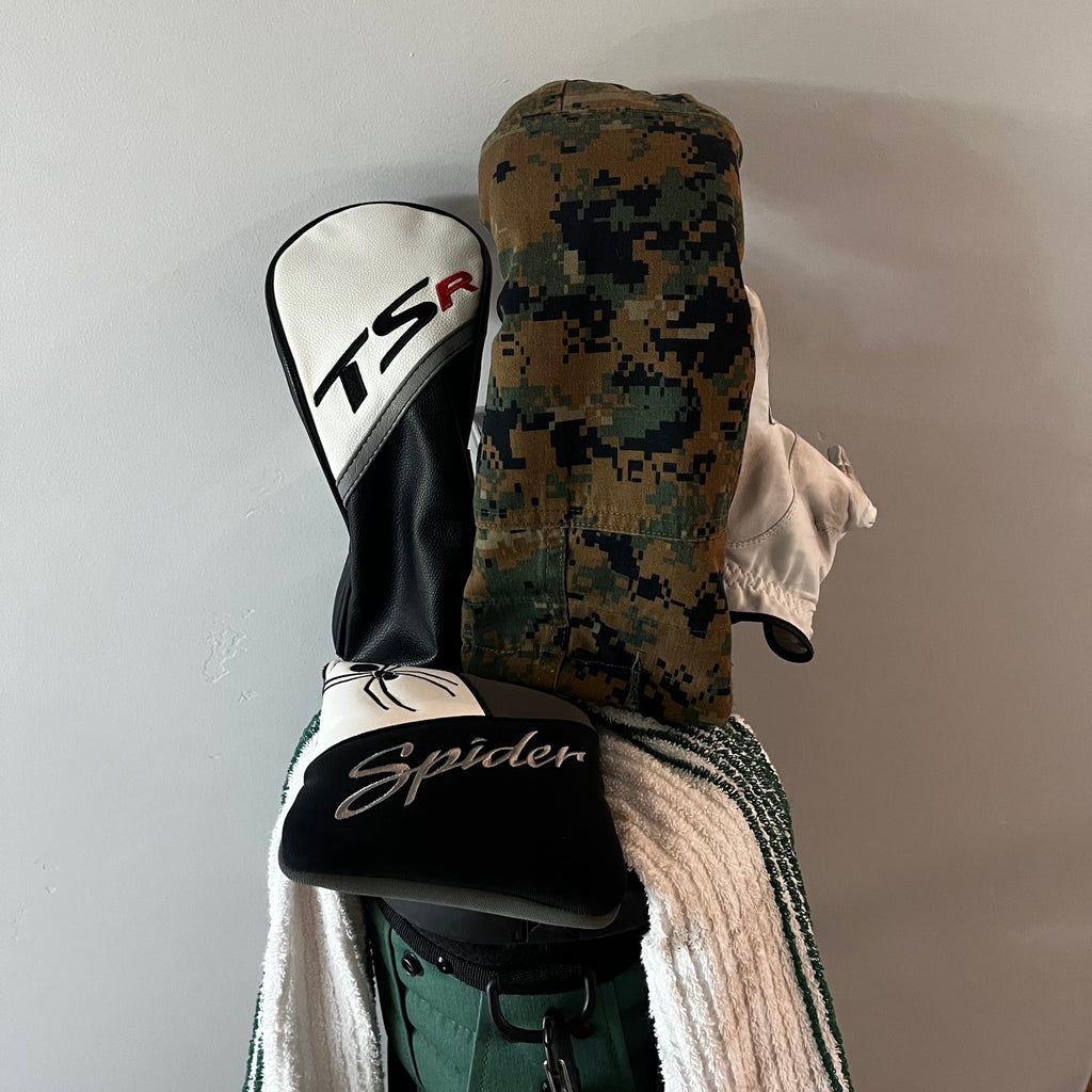 USMC Woodland MARPAT Golf Driver Headcover